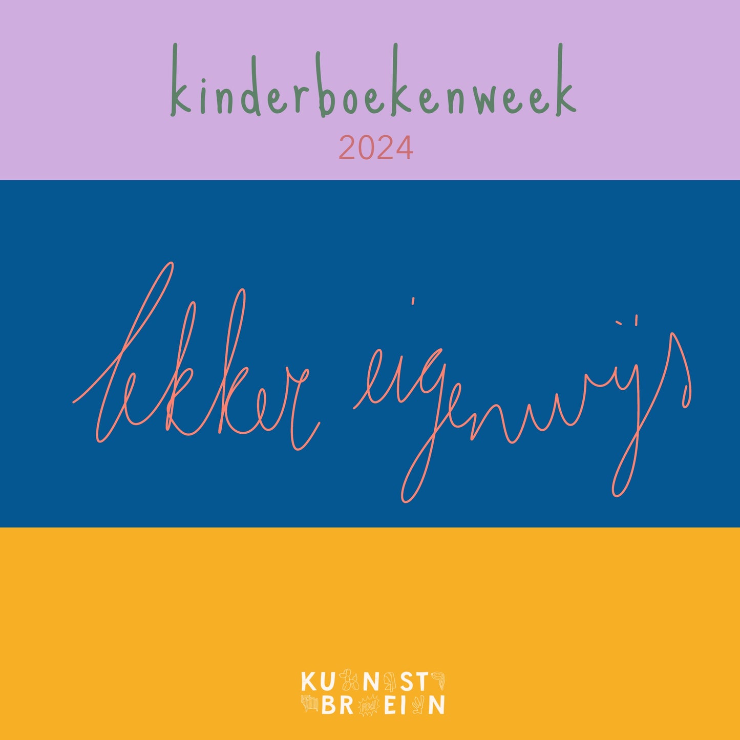 Kunstles Pakket 3 | Kinderboekenweek ‘lekker eigenwijs’ 2024 | Groep 3-8